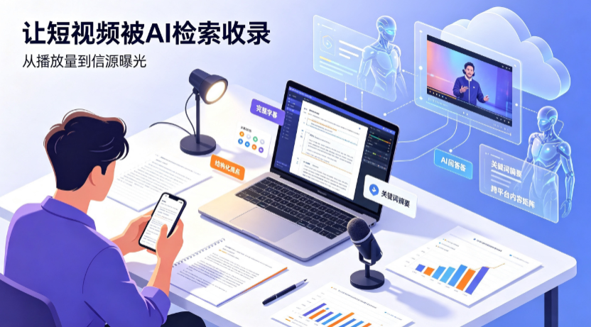 琼山区短视频创作者新必修课：吃透 GEO 优化，让抖音内容被豆包、DeepSeek、元宝智能体收录
